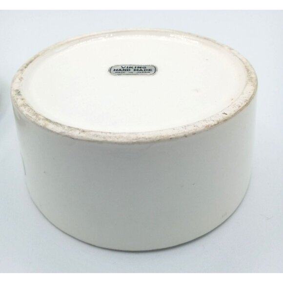 Vintage Kitsch Mouse Cheese Jar Viking Handmade Japan Funny Midcentury Decor - Picture 15 of 16